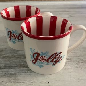 Jolly Starbucks Holiday Mug Set - 2007
